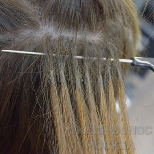 Капсулы у наращенных волос перед снятием | Cтудия Океан Волос Москва